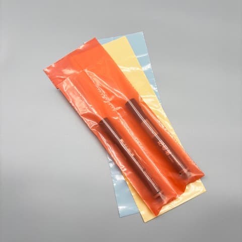 Colored Flat PE Plastic Bags