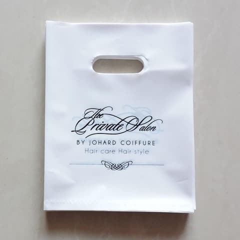 HDPE White Shopping Bag