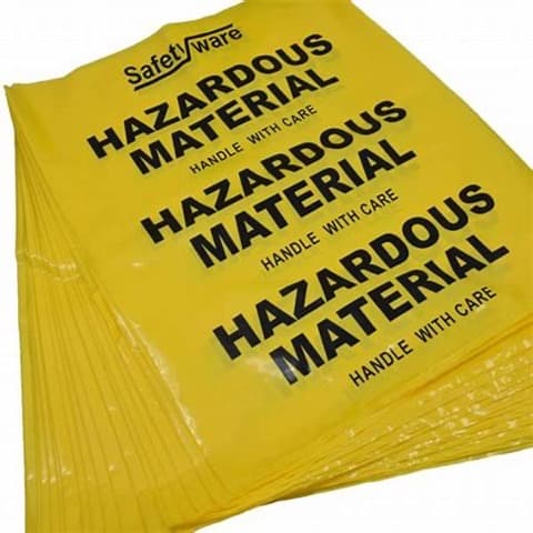 LDPE Yellow Waste Bag