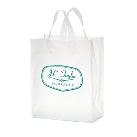 Printed Soft Loop Handle Heavy-Duty Bag