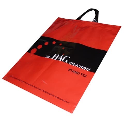 Soft Loop Plastic Bags for Clothes Shopping