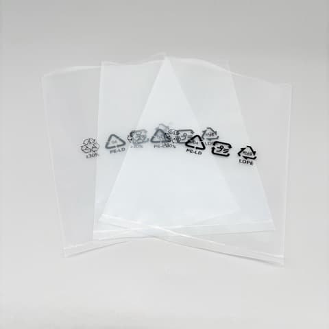 Transparent Printed PE Bag