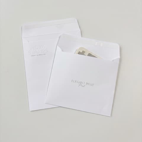 White Kraft Paper Envelope Mailer Bag