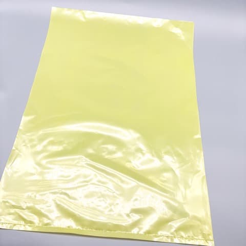 Yellow PE Plastic Bag